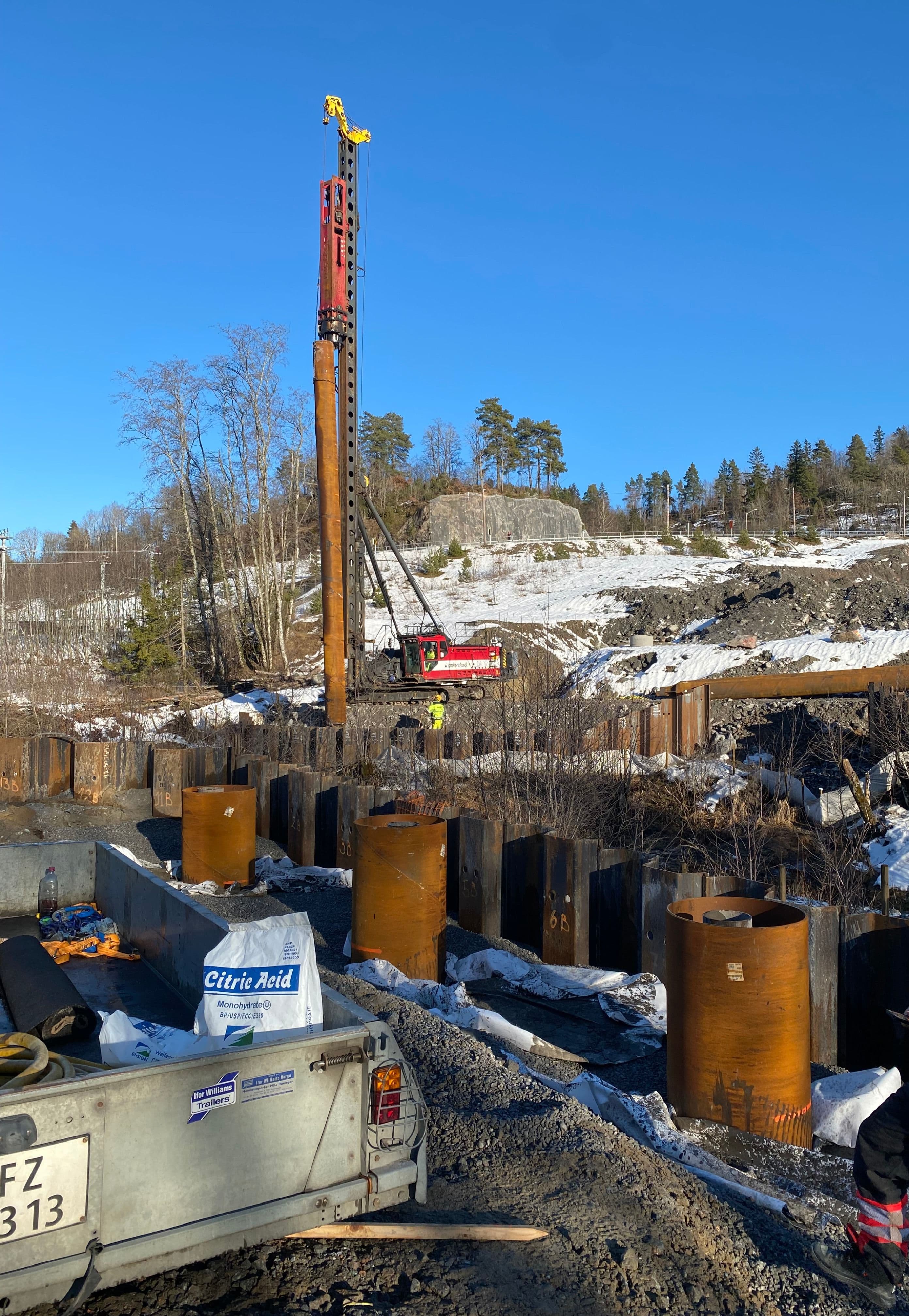 Porsgrunn. E18 Langangen–Rugtvedt – Utvidet kontroll geoteknikk – bilde 3