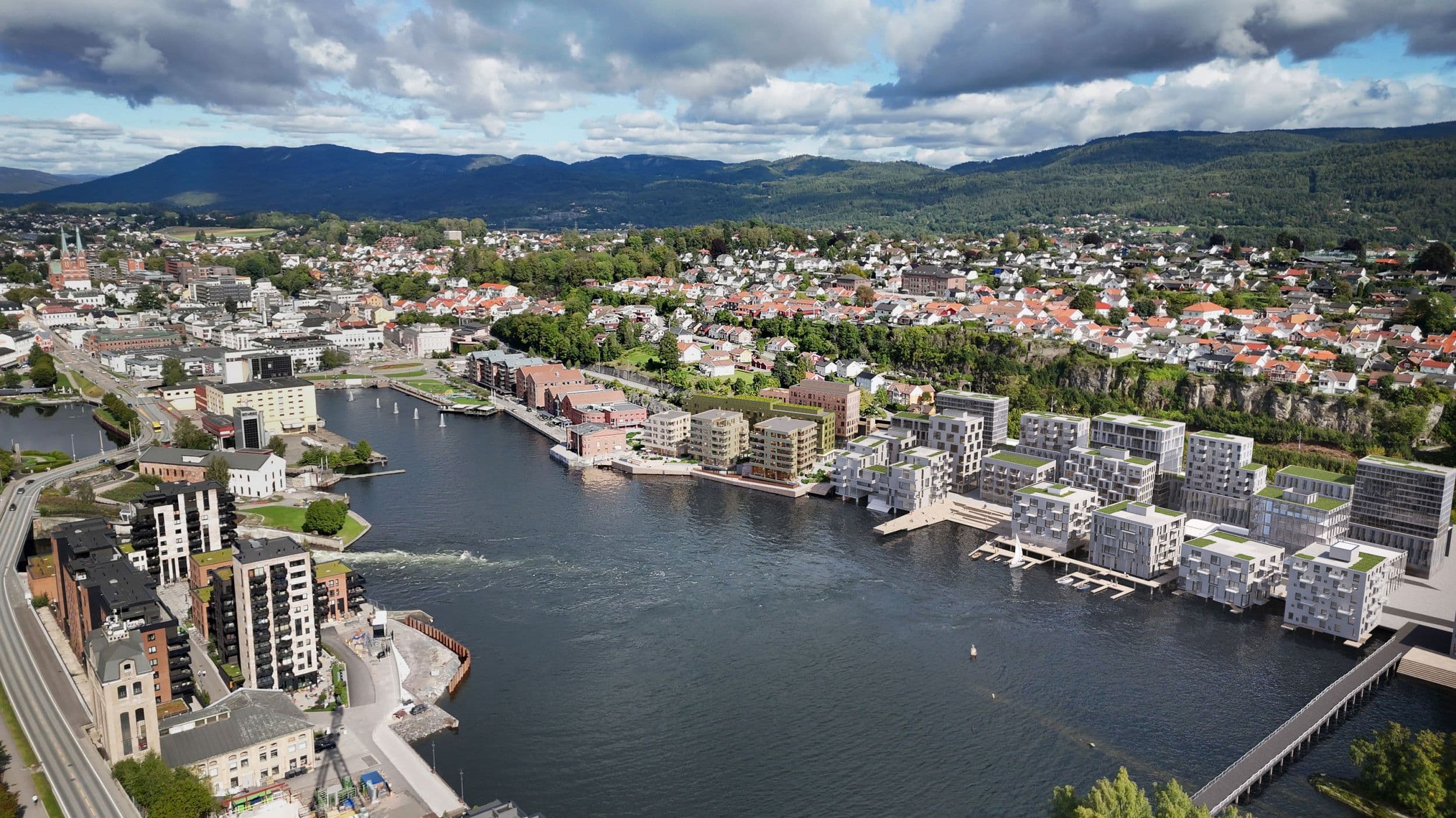 Skien. Skien Brygge – bilde 2